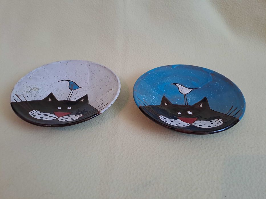 farfurie ceramica decor hand made semnata