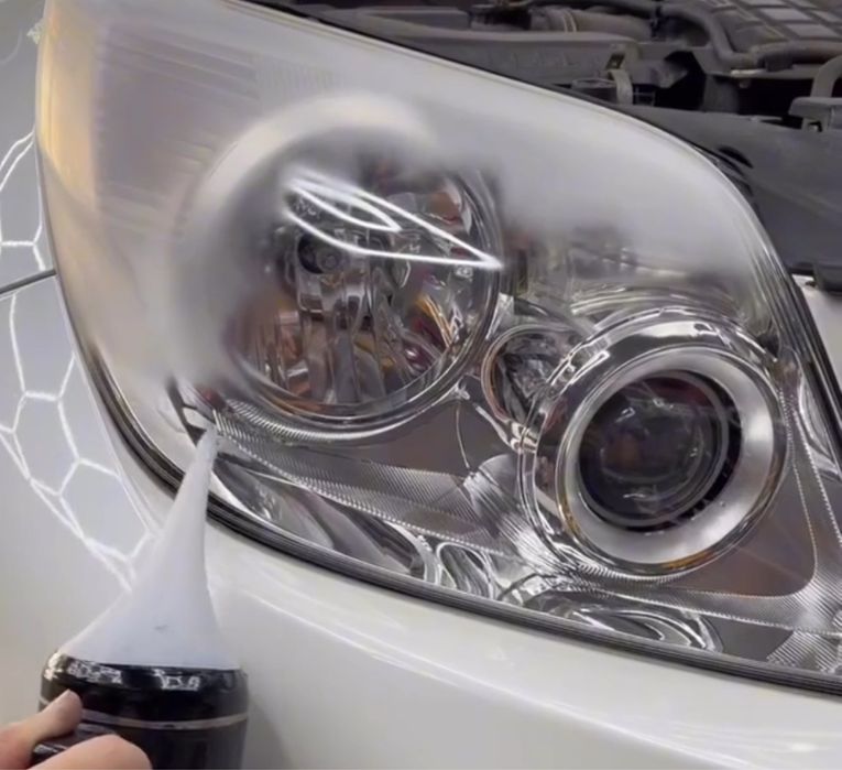 Химическая полировка фар Фара палировка аппарати оригинал