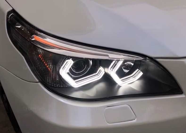 E60 - E61 BMW xenon dynamic drive фарове - лед