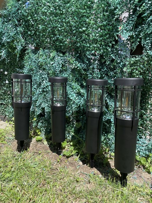 4 lumini solare curte