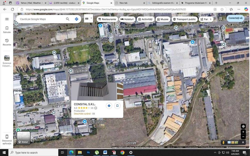 Inchiriez hala sos. Industriala, incinta fosta Tapimob