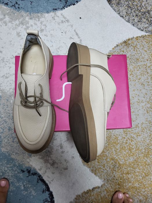 Pantofi din piele naturala Dasa, nr 38