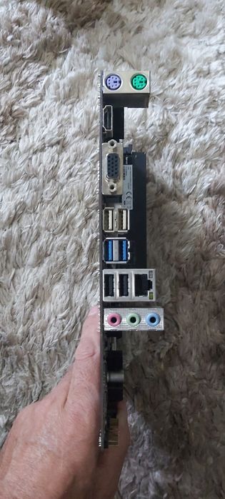 Комплект  Мат.плата H310 DDR4 .i3 9100 F (4ядра) 3600 GHz,,куллер.
