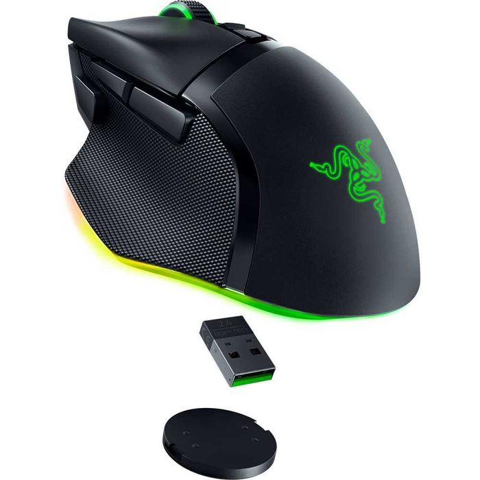 Mouse Gaming Wireless RAZER Basilisk V3 Pro 30K Dpi Bluetooth Alb Nou Sigilat Garantie