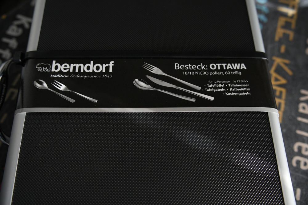 Berndorf Ottawa , прибори за хранене 60 части / за 12 човека