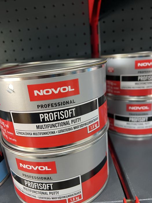 novol shpatlevka 900gr 1kg 1.8kg 2.6kg 4kg steklovalaknom