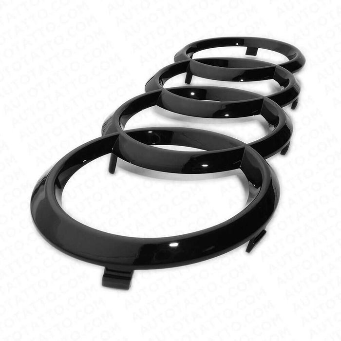 Audi емблема черен гланц 315мм Ауди Q7