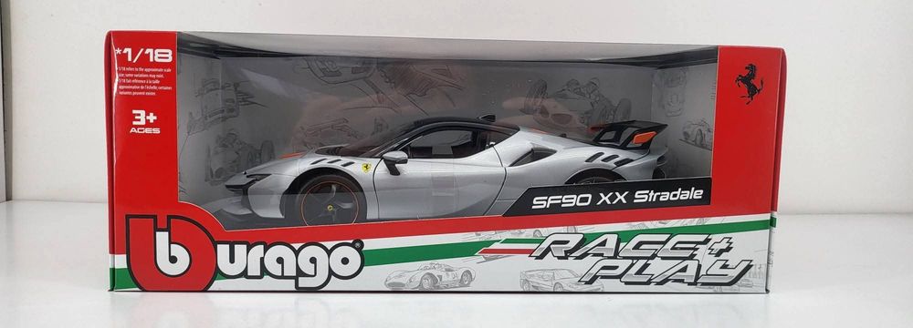 Macheta auto Ferrari SF90xx Stradale 1/18 Bburago