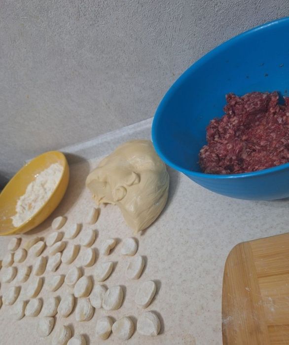 Пельмени домашние,вареники,котлеты