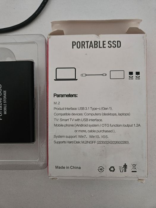 SSD 8Tb , USB 3.1