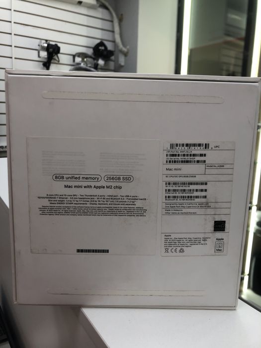 Mac Mini m2 chip 256gb (p25)