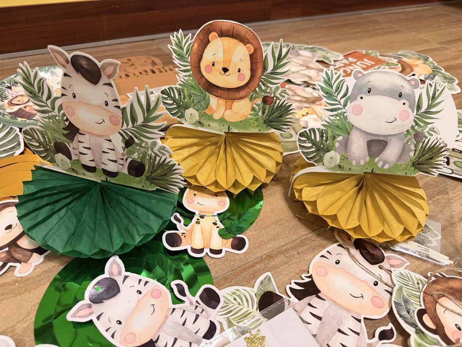 Украса Джунгла за детски рожден ден