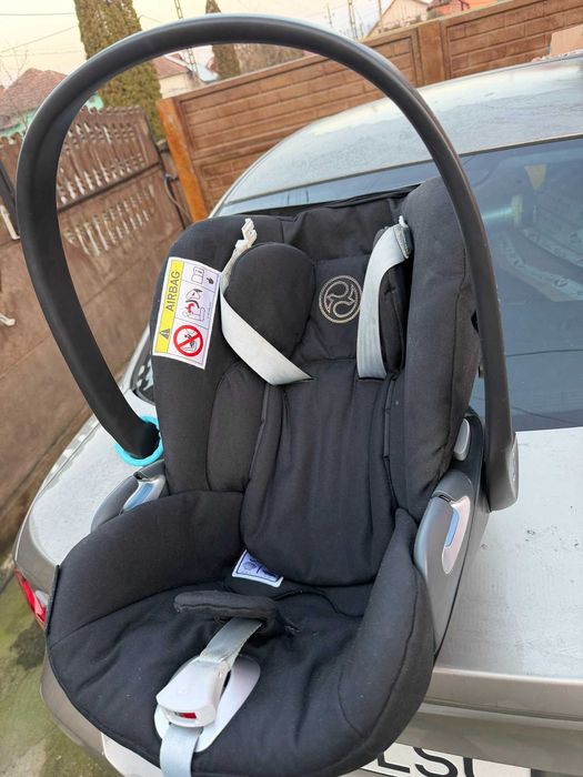 Scoica Cybex Platinum Cloud Z i-Size black + baza izofix 360