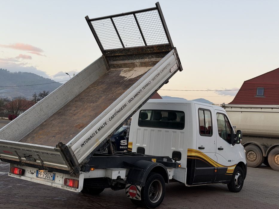 Renault master 2.3   2017 basculabil pe 3 parti 7 locuri