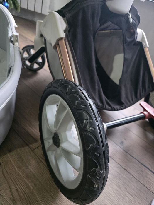 Коляска Hot mom, серая