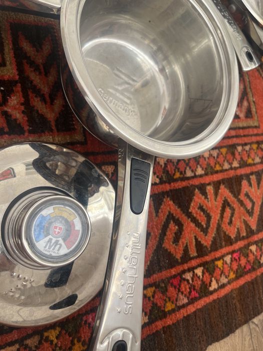 Набор кастрюлей сталь