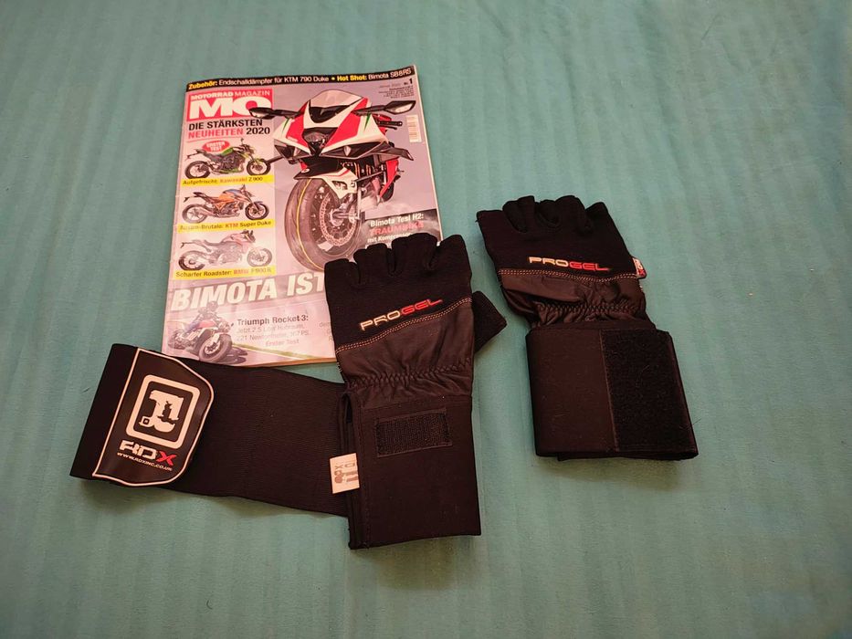 Manusi sport gel motor fitness