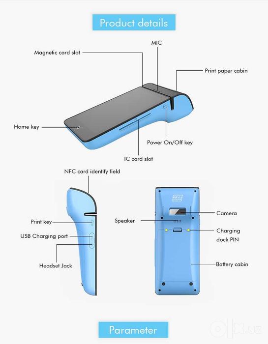 Кассовый аппарат wpos3 v2
