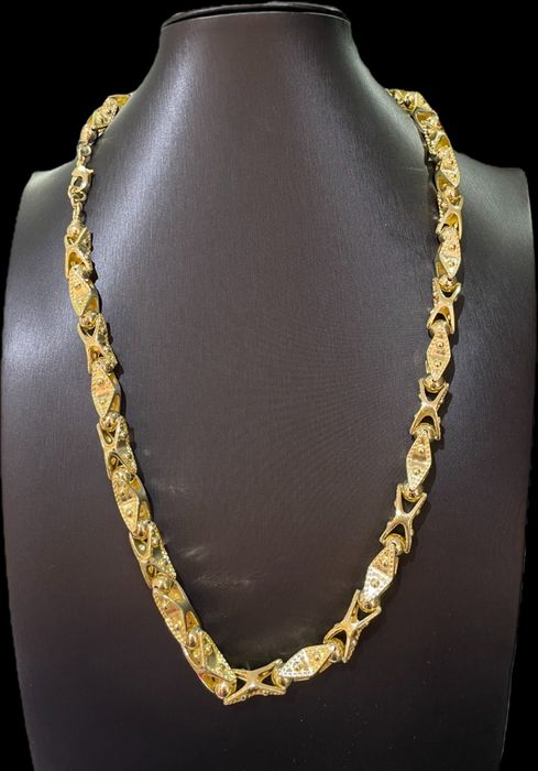 Позлатени мъжки ланци 14 карата