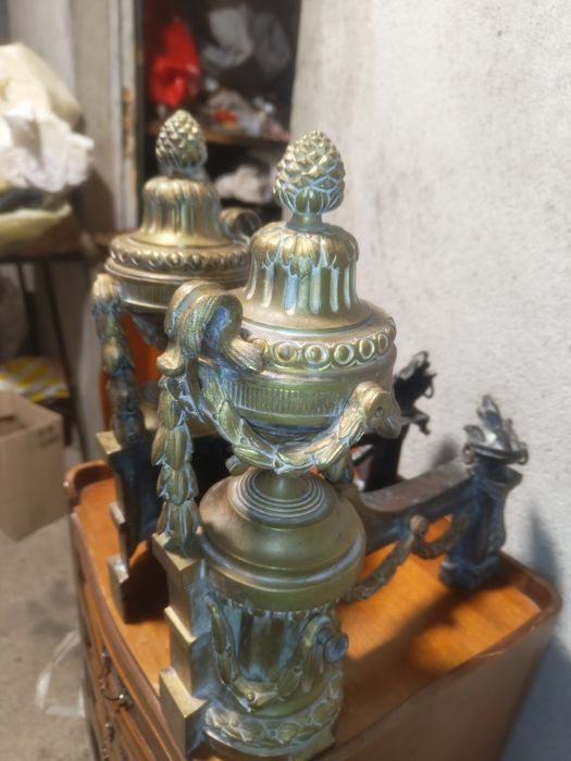 Бронзови Андирони за камина