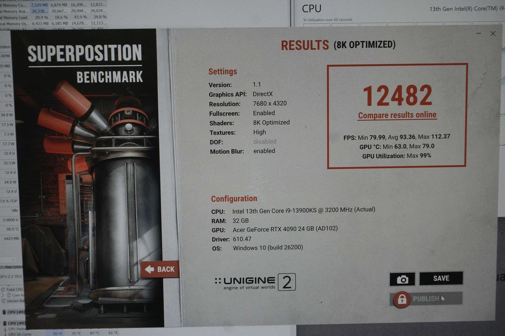 RTX 4090 24GB Acer Predator видеокарта AI GPU Nvidia