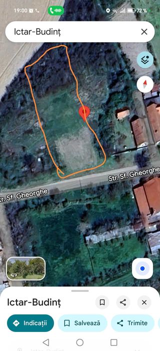 Vând teren în Ictar/Budint
