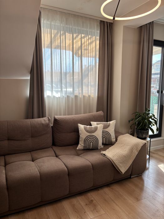 Разтегателен диван с ракла за съхранение