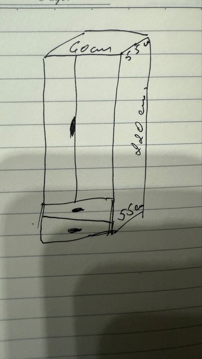 Vand dulap haine 2 bucati