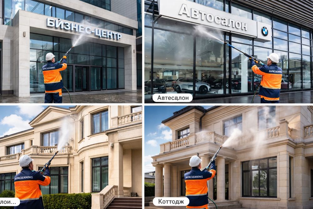 AlfaCleaning — профессиональная мойка фасадов и каменных поверхностей