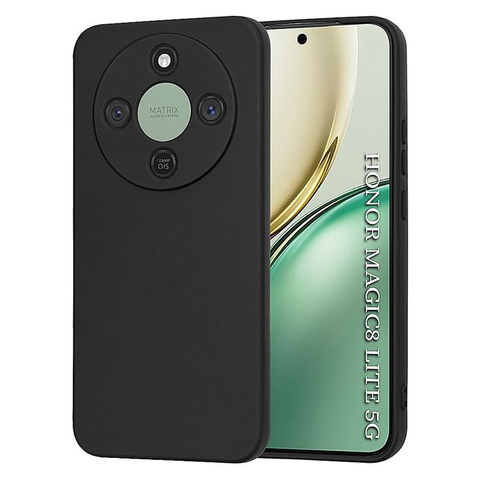 Honor Magic 8 Lite / LIQUID SILICONE Силиконов кейс с подплата