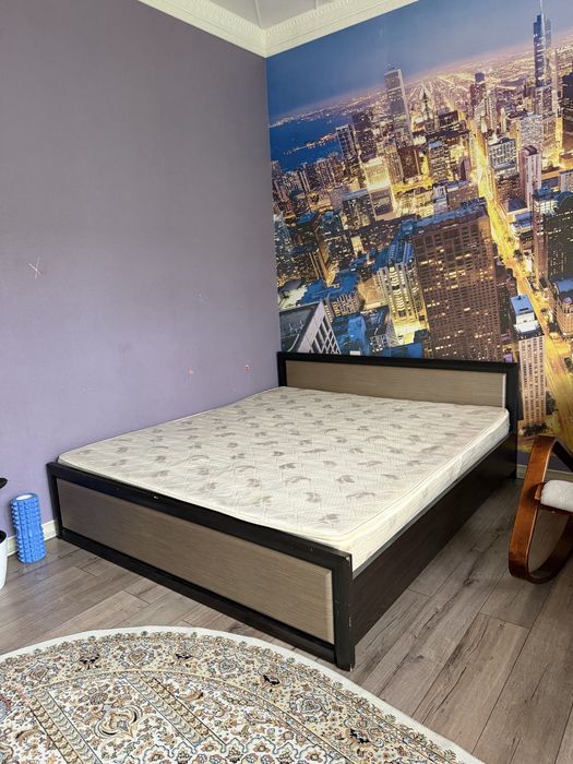 Кровать двух стальняя