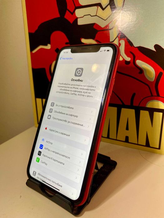 Iphone 11 червен цвят Product Red  128GB