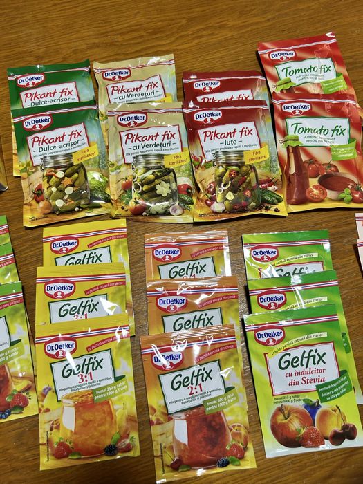 Lot produse Dr. Oetker pentru muraturi si dulceturi