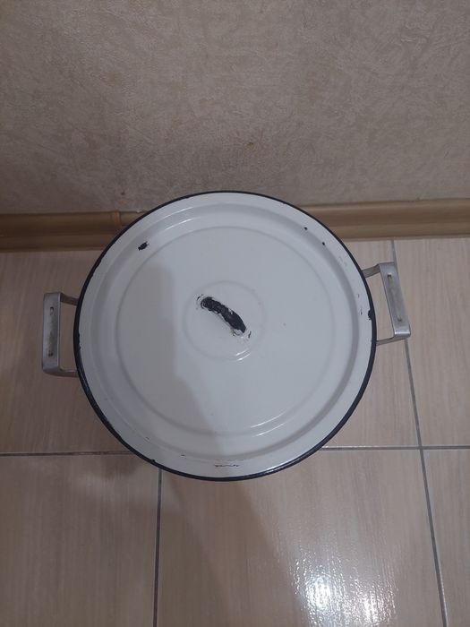 Кастрюля алюминиевая, 6л