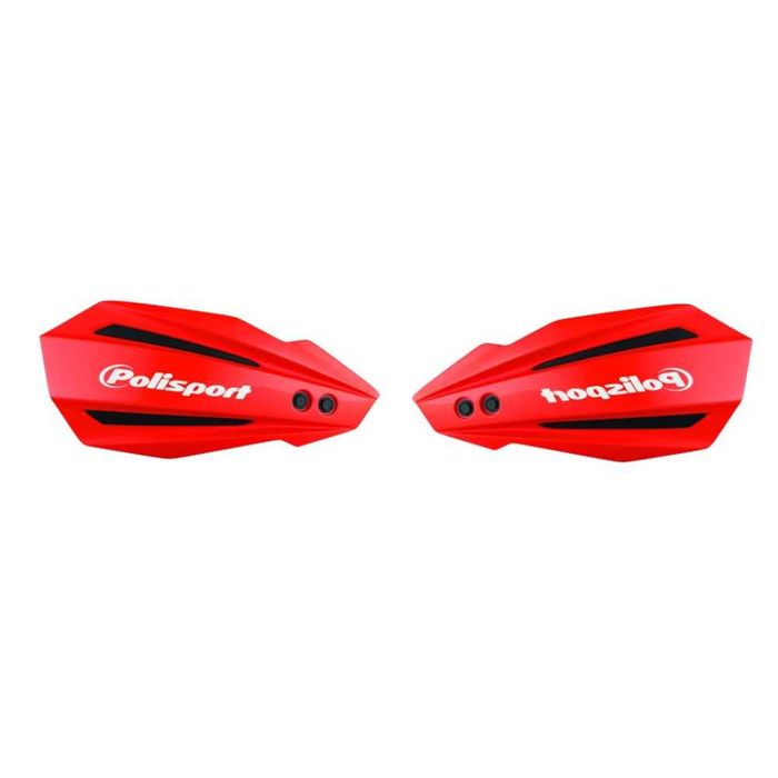 Handguarduri Polisport Mx Bullit rosu/alb/negru