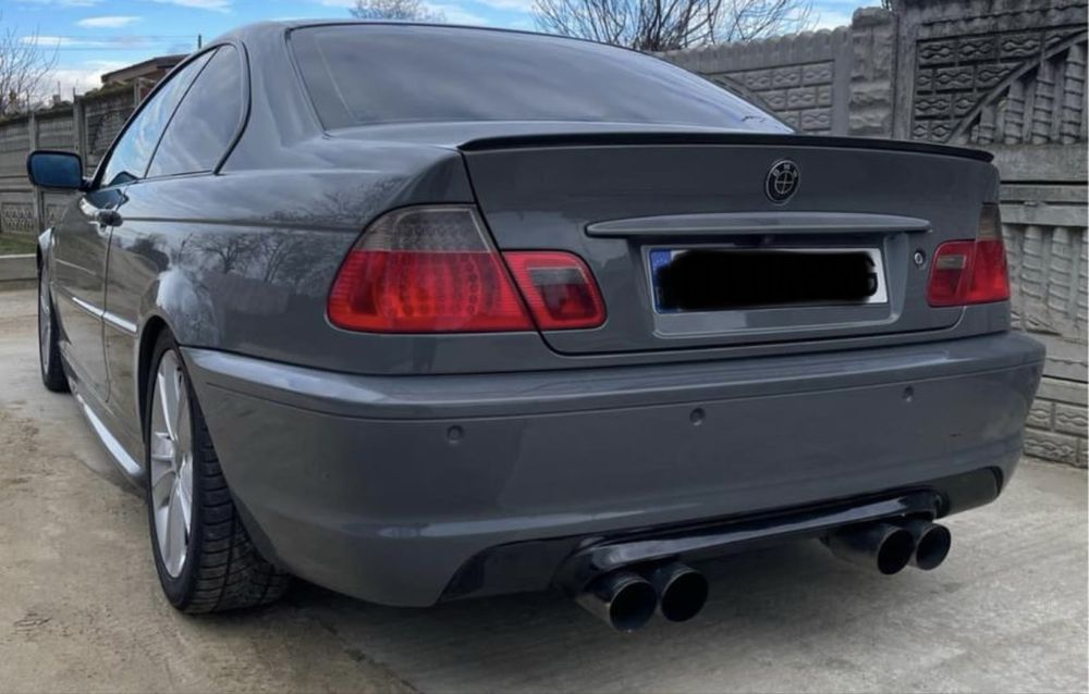 Difuzor Evacuare Dubla M3 CSL Look Bmw E46 M Pachet