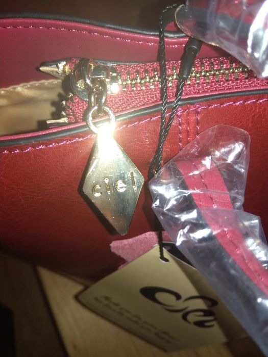 Чанта от естествена кожа,C iel