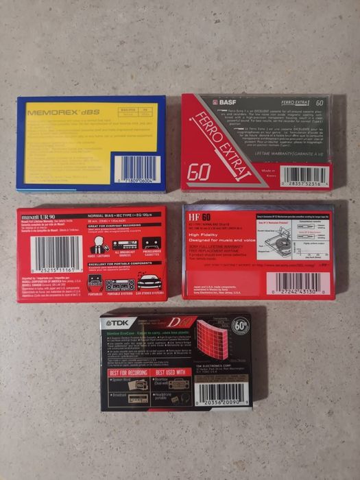 Casete audio sigilate