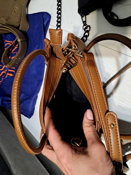 Дамска чанта Zara, Trussardi, Replay