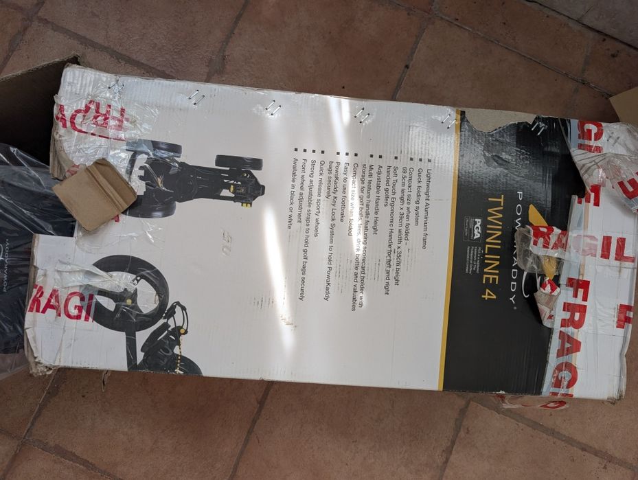 Cărucior golf PowaKaddy TwinLine 4