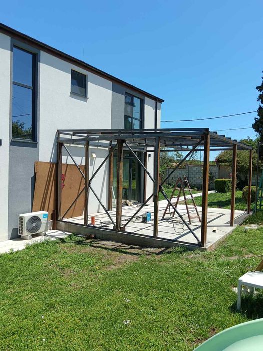 Метални конструкции заварки термо панели