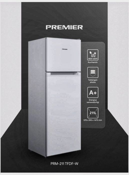 Haladilnik Premeir PRM-211SDDF-W. Для кухна.
