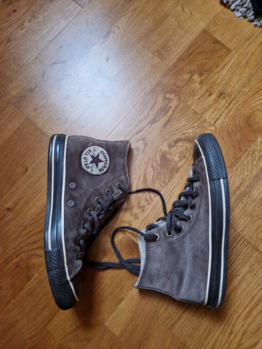 Pantofi sport Converse All Star îmblăniți, piele naturala