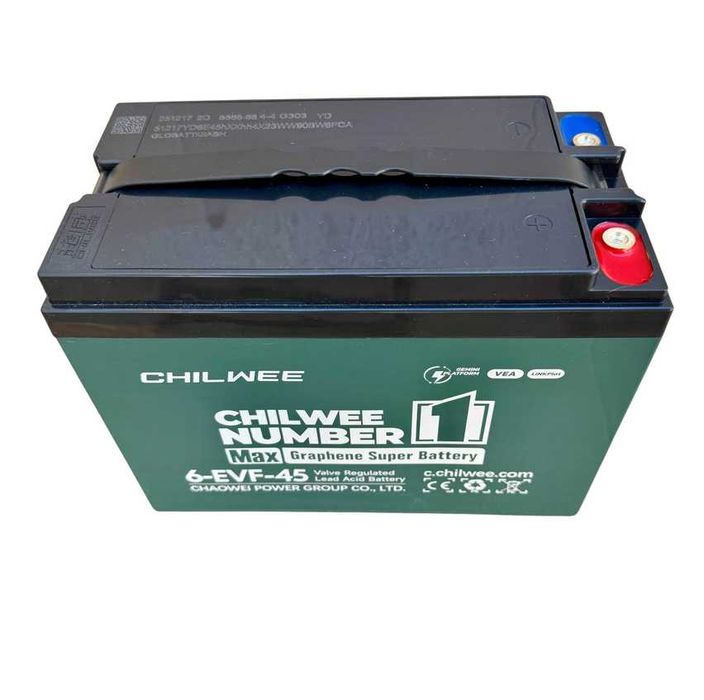 Baterie VRL Vehicule Electrice GEL 12V 45Ah 20HR CHILWEE 2026