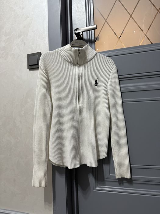 Кофта поло с замком