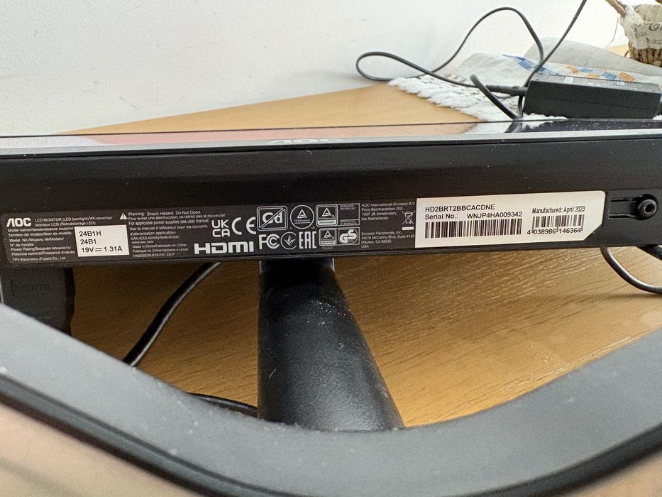 Monitor aoc 24” ca nou