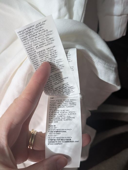 Rochie PUMA xs, bumbac și catifea, NOUA