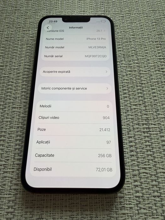 Iphone 13 pro 256 gb