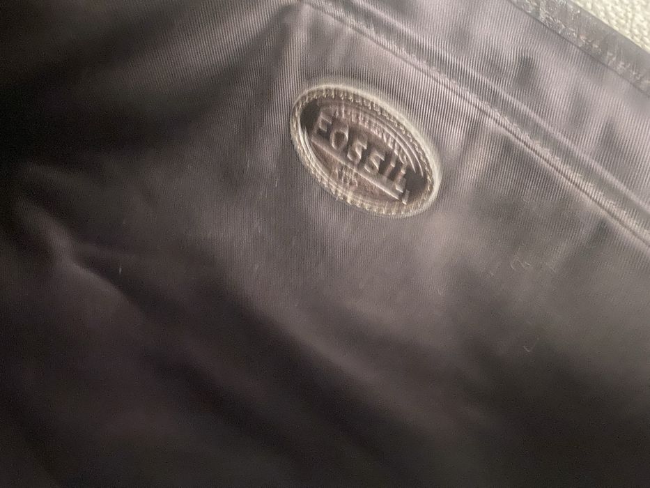 Geanta de piele Fossil