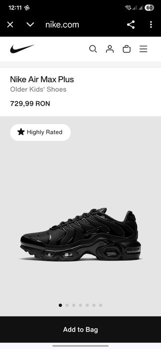 Adidași Nike air max plus noi